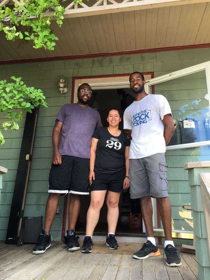 Round The Clock Moving team ready for a move